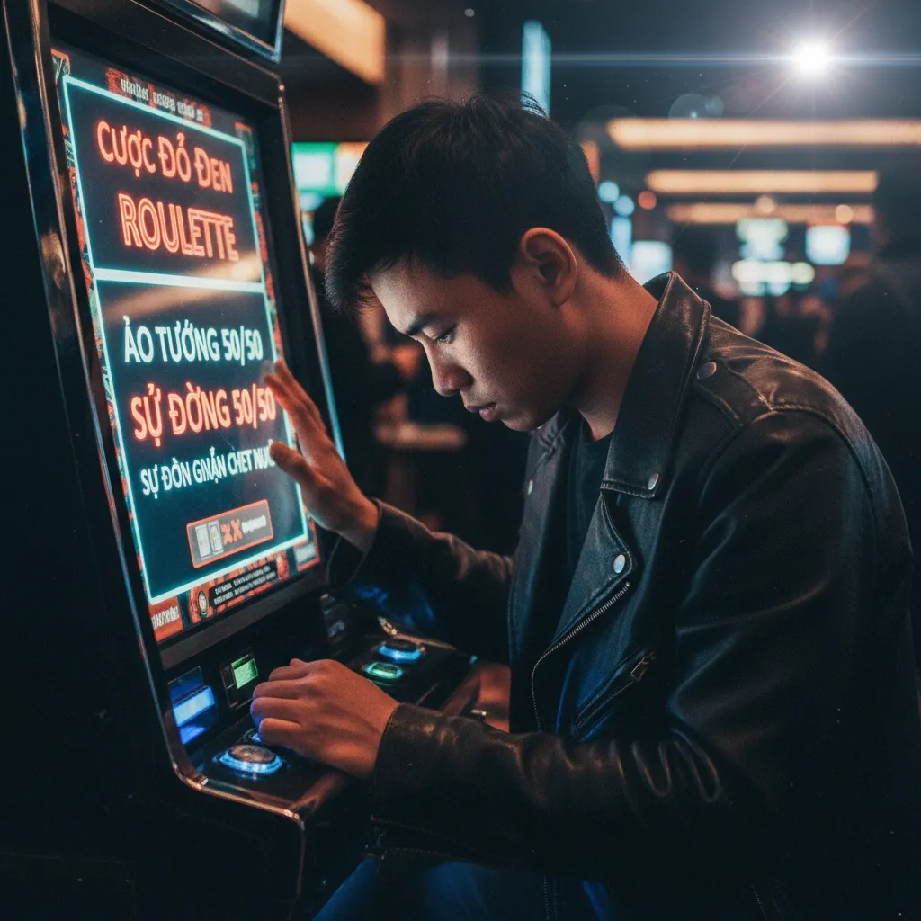 Đặt cược Đỏ Đen trên bàn Roulette