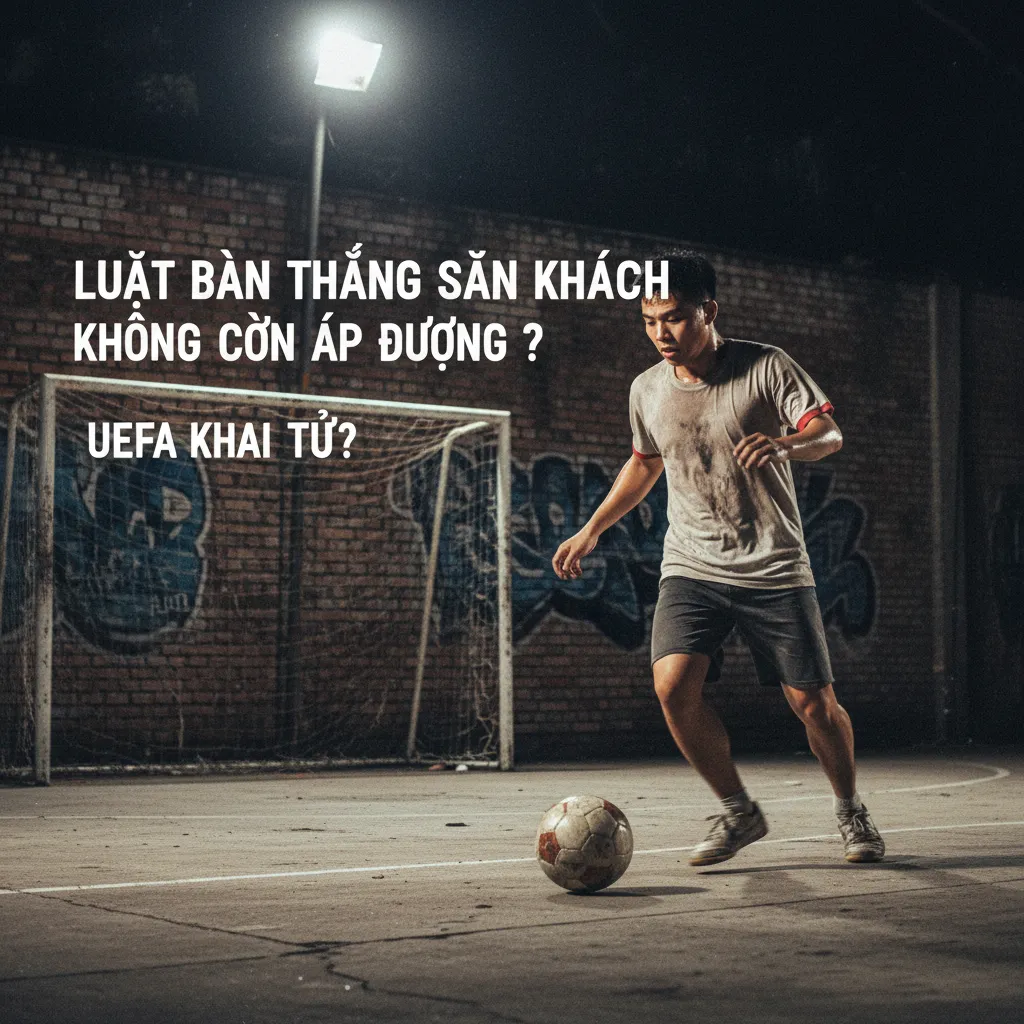 Hình ảnh các giải đấu vẫn áp dụng luật bàn thắng sân khách