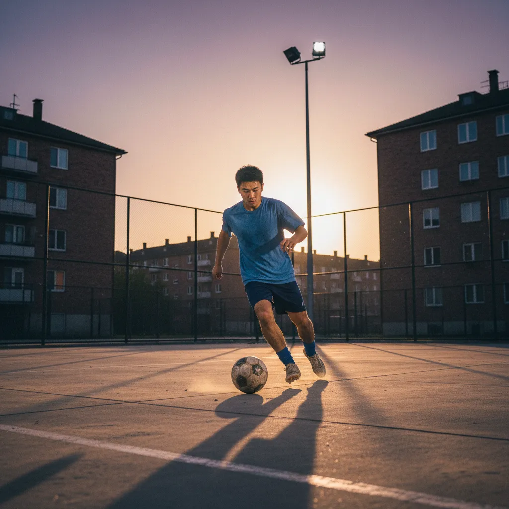 Kyle Walker trong pha đua tốc