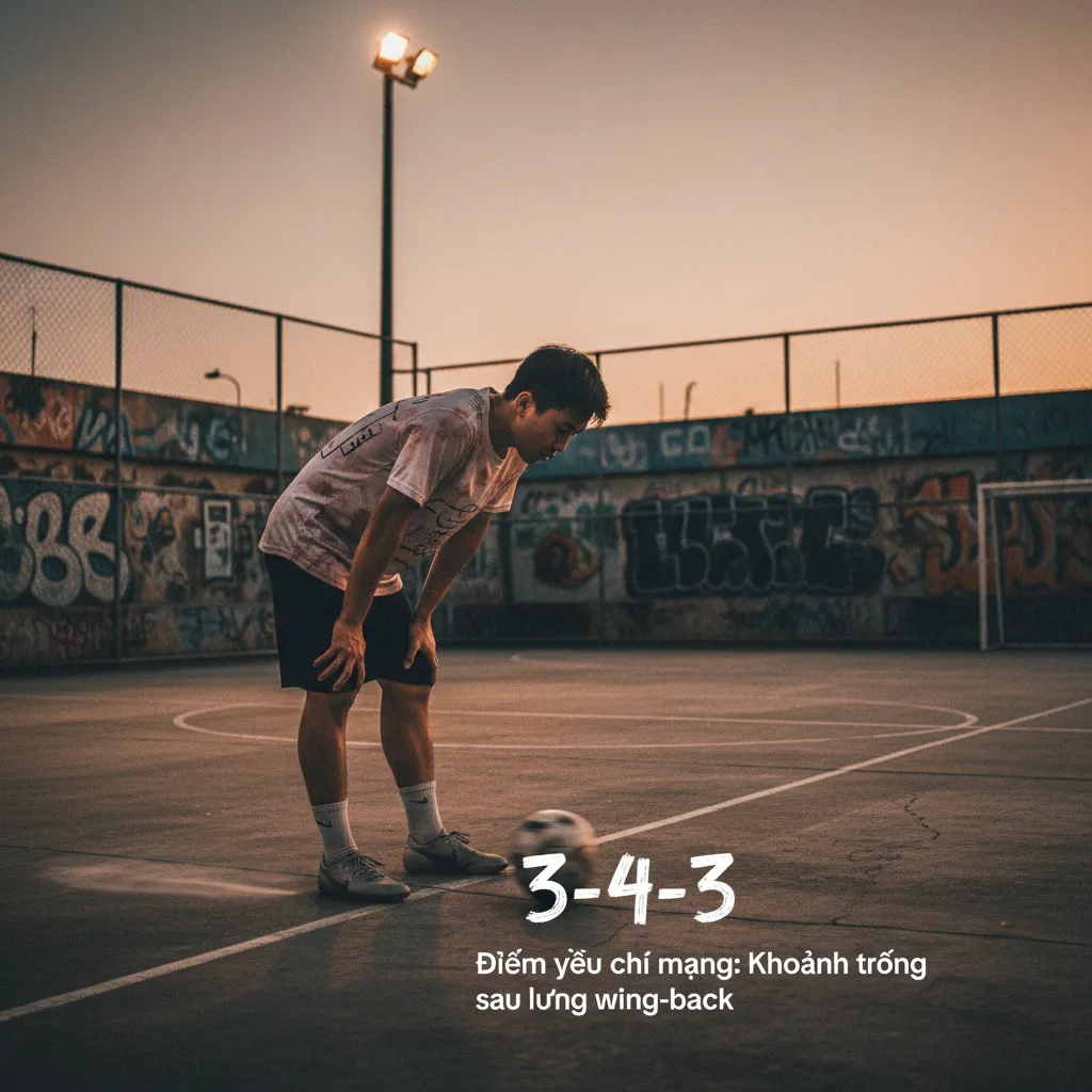 Vai trò của Wing-back trong 3-4-3